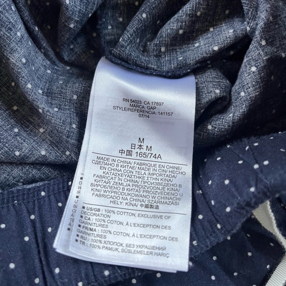 GAP 100% Cotton Polka Dot Pajama Set - Picture 4 of 4